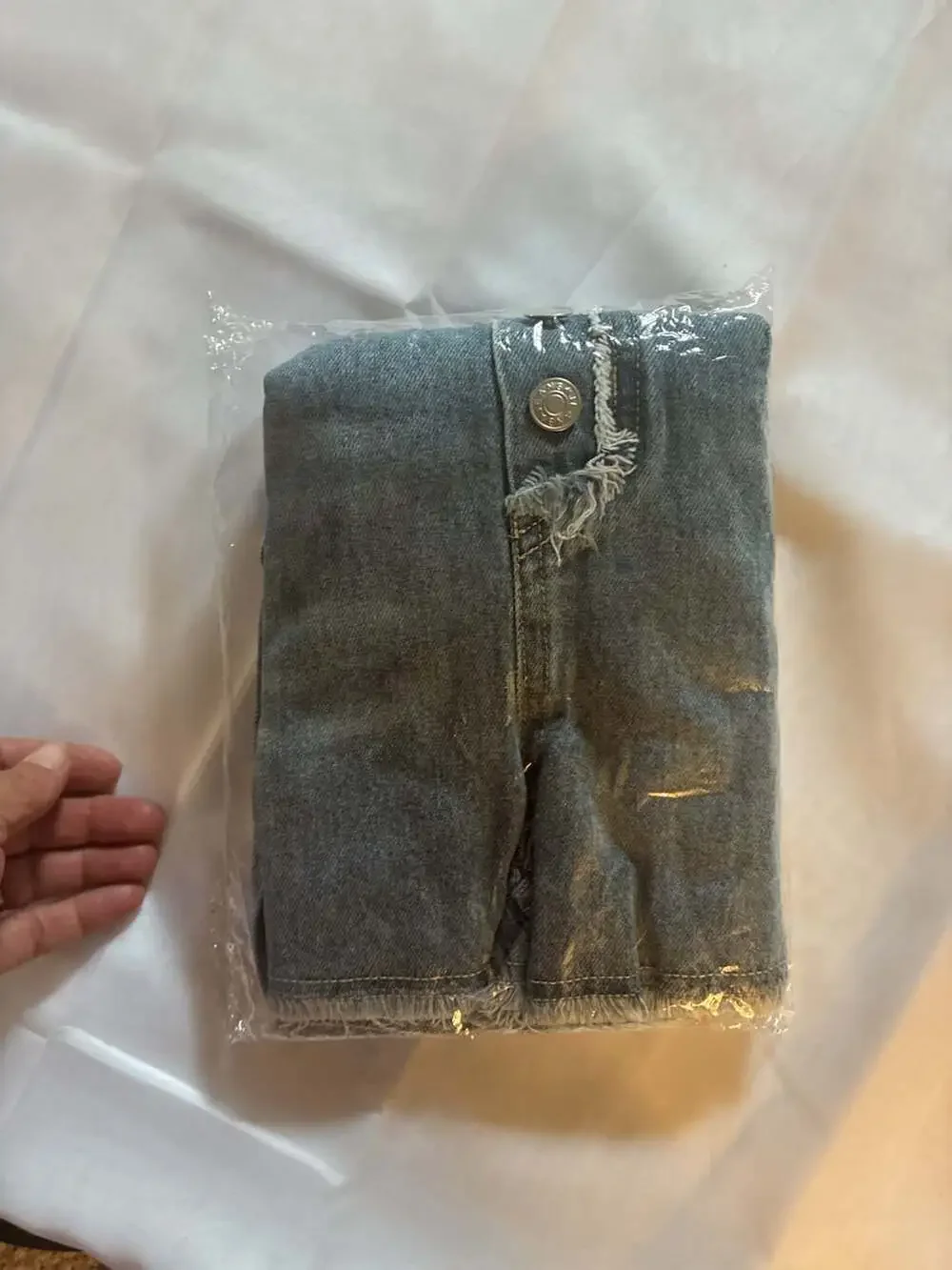 Kidscool Space Light Blue Distressed Denim Jeans Model zkBig2746